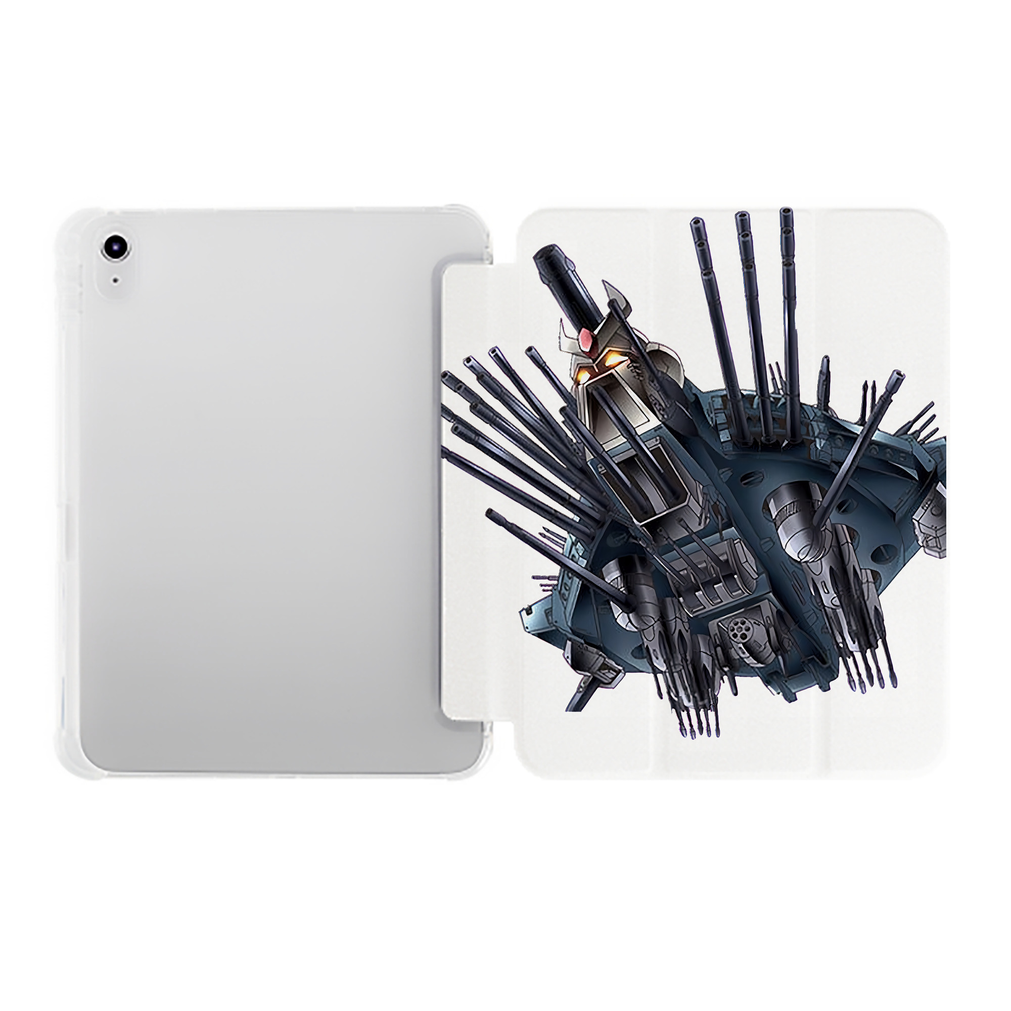 （画像用） 遊☆戯☆王 Yu-Gi-Oh! IPad ケース ペン収納付き 三つ折りスタンド PUレザー×シリコン 対応機種9.5/10.5/10.9インチ